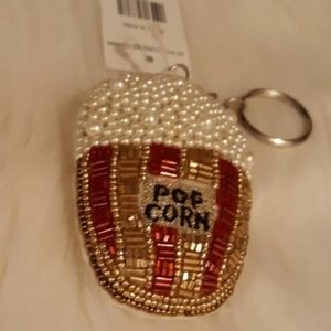 ❤ Pearl Popcorn Key Chain